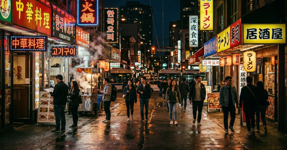 Featured image for Best Late-Night Food in Vancouver After 10 PM